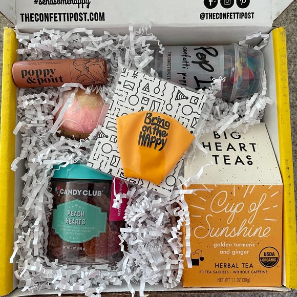 $69 The Confetti Post Birthday Box - Party in a Box Special Gift Box - Brand New - Picture 2 of 6